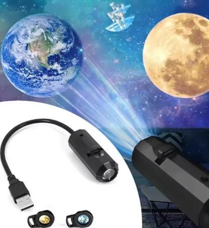 360-Degree Earth Projection USB LED  Light