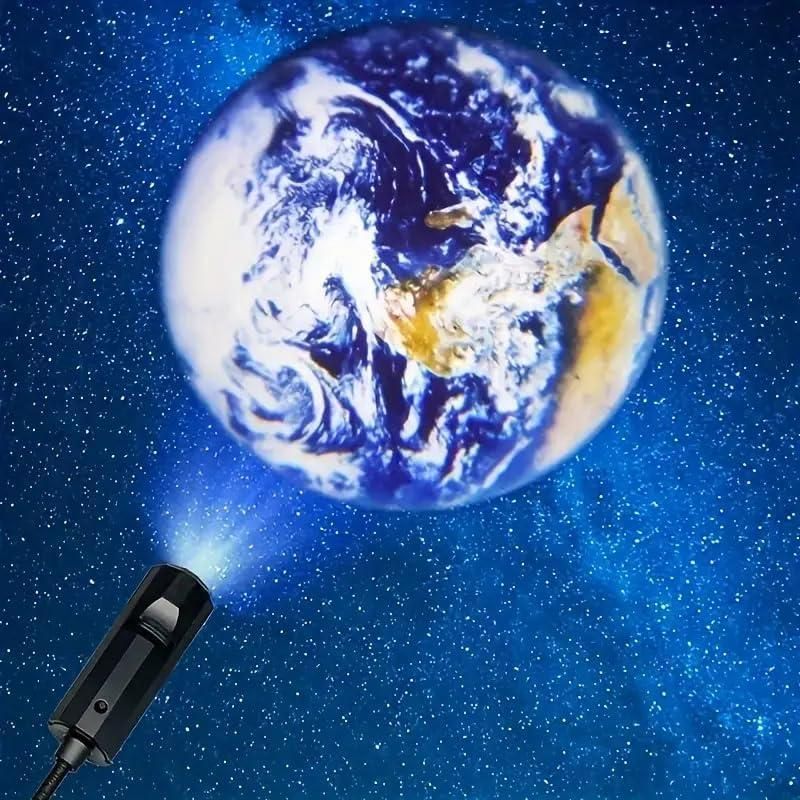360-Degree Earth Projection USB LED  Light